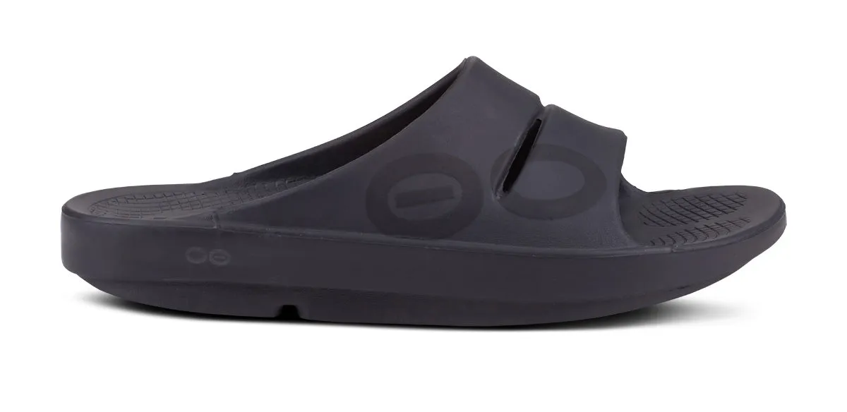 Women's OOahh Sport Slide Sandal - Black Matte