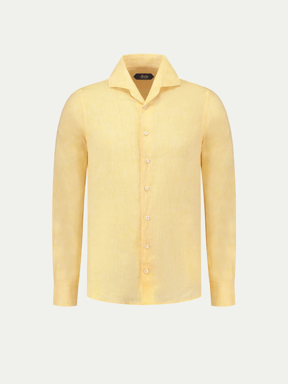 Yellow Linen Seaside Shirt