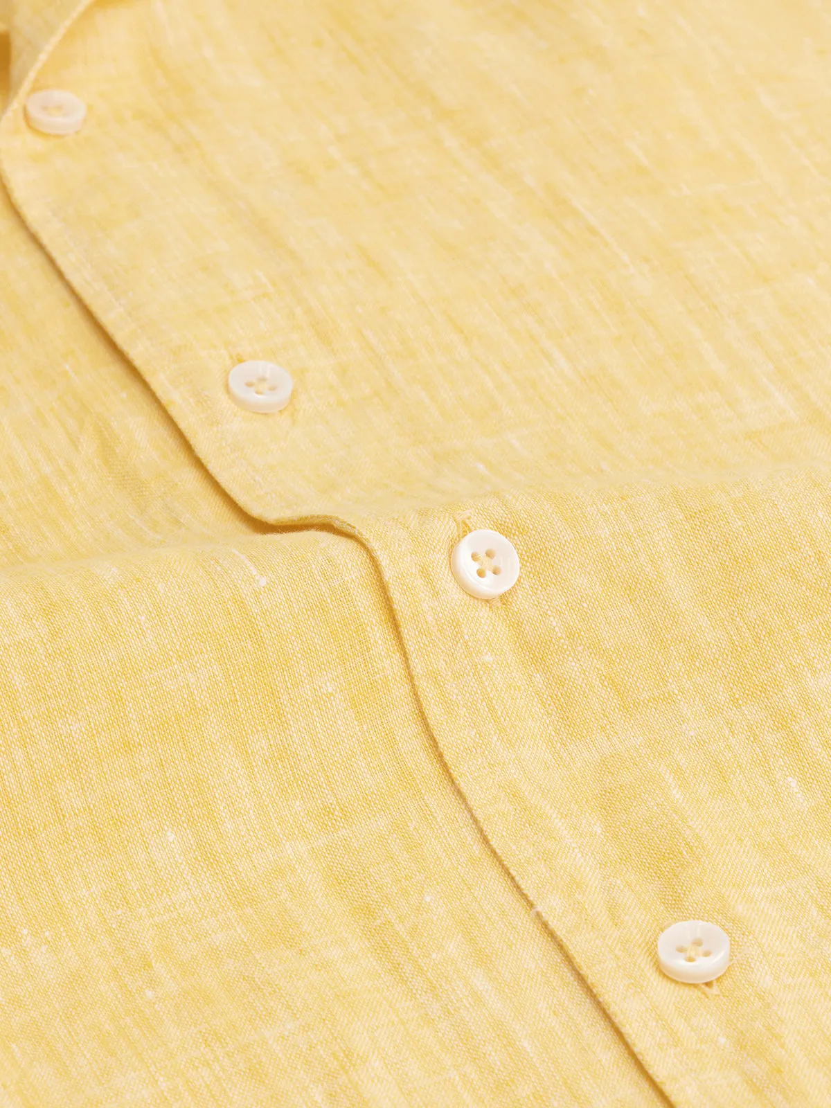 Yellow Linen Seaside Shirt